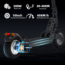 Load image into Gallery viewer, D20 Electric Scooter 48V 15Ah 500W foldable
