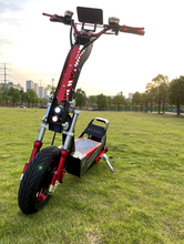 Load image into Gallery viewer, F8 blade mountain off road Electric scooter  72V 30Ah 4000W
