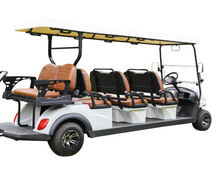 Load image into Gallery viewer, Electric Golf Cart Shopping Mall Airport tour car 6,8 seater
