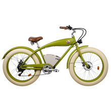 Load image into Gallery viewer, Rayvolt Beachin VINTAGE Electric Bicycle | Luxury city cruze | smart locker
