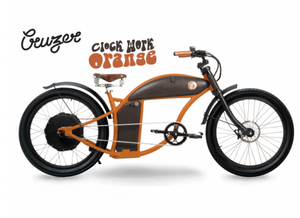 Rayvolt Cruzer M E Bike Vintage Into Modern Luxury Leather Touch