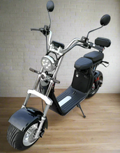 Load image into Gallery viewer, Big Harley E bike Black 1500W 60V 12Ah
