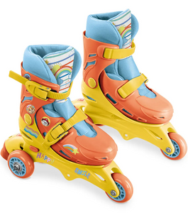 MONDO Roller Tri Inline Skates - Pawpatrol 3+ Year Kids