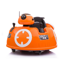 Load image into Gallery viewer, Kids  Star Wars Style Electric Car Children Fantasy Round Ride on Spin
