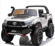 Load image into Gallery viewer, Ride on kids Hilux 4x4 4WD Licensed rechargeable
