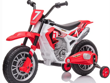 Load image into Gallery viewer, Kids Motorcycle Electric Dirt Bike Battery Powered Ride On 12v AGE 3-10
