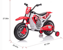 Load image into Gallery viewer, Kids Motorcycle Electric Dirt Bike Battery Powered Ride On 12v AGE 3-10
