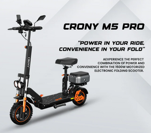 M5 Pro E Scooter 48V 18Ah 1500W