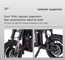 Load image into Gallery viewer, Explorer Electric Scooter Bike  70km Long Range
